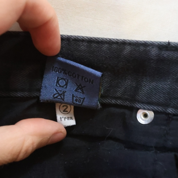 T-Rex Jeans Black Denim Cotton Pants Size 28 - Picture 13 of 13